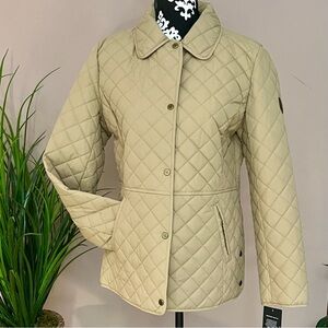 LAUREN RALPH LAUREN Iconic Snap Front Quilted Coat